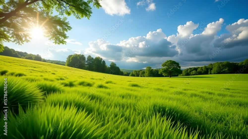 The Beauty of Spring: Rolling Green Hills and Blue Skies
The Beauty of Spring: Rolling Green Hills and Blue Skies