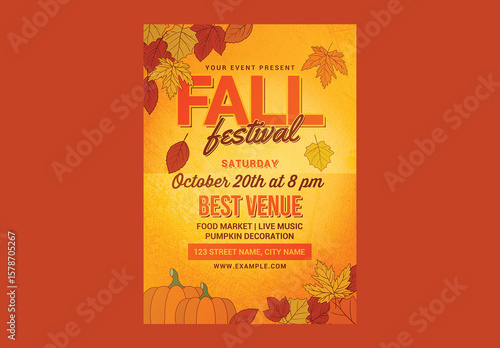 Fall Festival Flyer