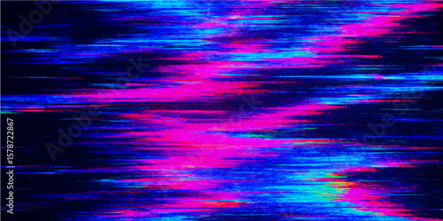 Digital Abstract Art: A stunning digital artwork featuring streaks of vibrant color with high contrast, invoking energy and visual appeal.