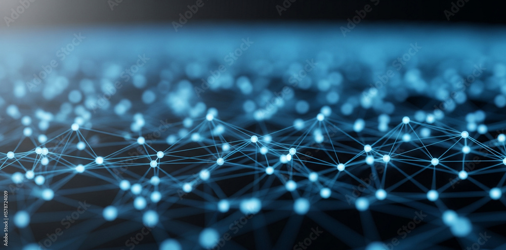 Obraz premium Networked World