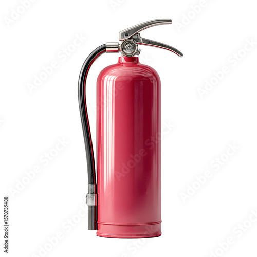 fire extinguisher isolated on white