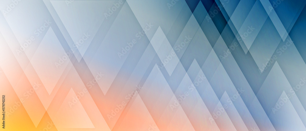 Obraz premium Abstract triangle background for business