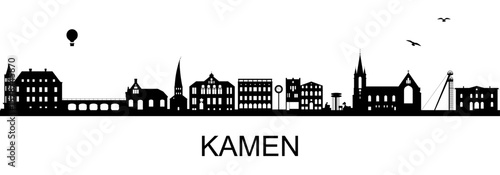 Kamen Silhouette , NRW Germany " NO AI "