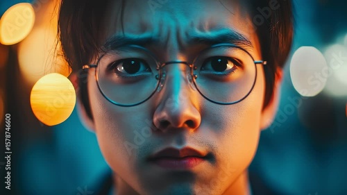 Focused gaze reveals rigor and thought