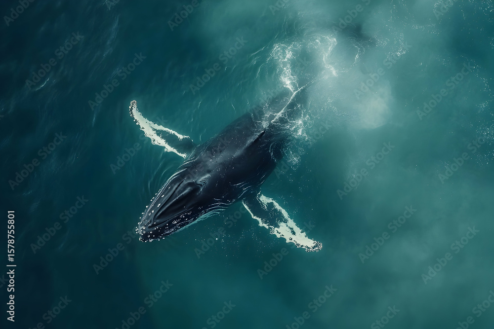 Fototapeta premium dolphin in the water
