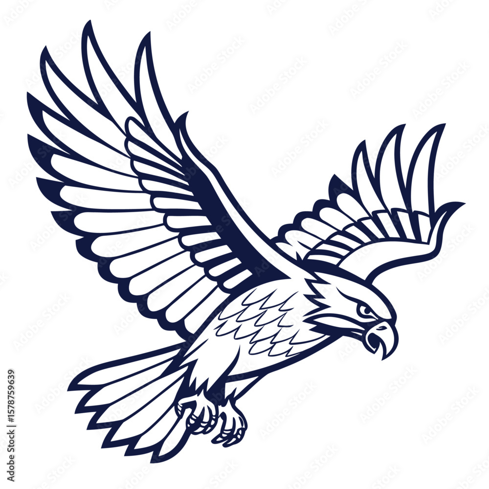 Obraz premium Visionary Strategy with Predator Instinct Vector 