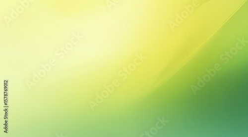 Soft, flowing gradient of pale yellow and green