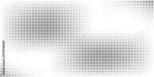 Wallpaper Mural Basic halftone dots effect in black and white color. Halftone effect. Dot halftone. Black white halftone.Background with monochrome dotted texture. Polka dot pattern template. Torontodigital.ca