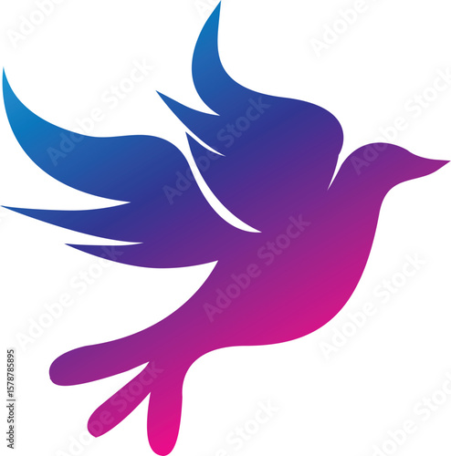 Peaceful dove tattoo design, old school tattoo vector