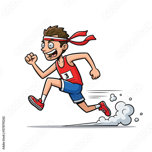Runner in Marathon