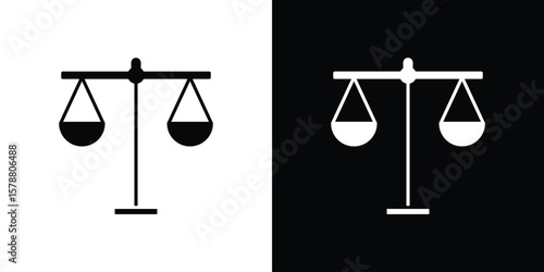 Economies of scale icon simple illustration in flat design