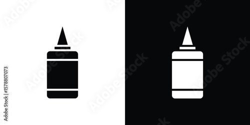 Glue icon simple illustration in flat design