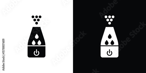 Humidifier icon simple illustration in flat design