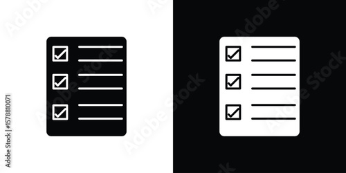 Quota icon simple illustration in flat design