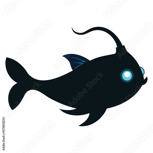 Deep Sea Lantern Fish Graphics