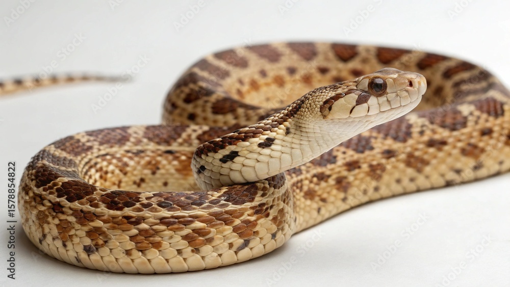 Gopher Snake on studio background Gopher Snake on studio background