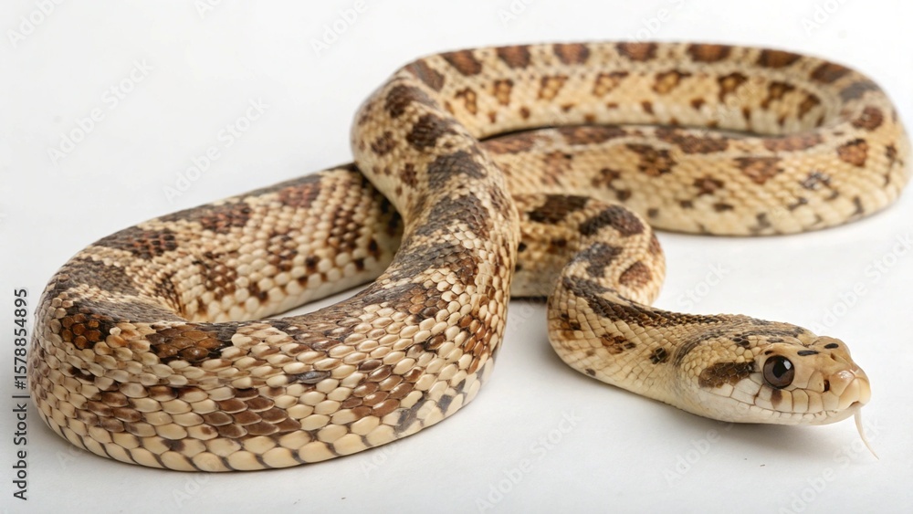 Gopher Snake on studio background Gopher Snake on studio background