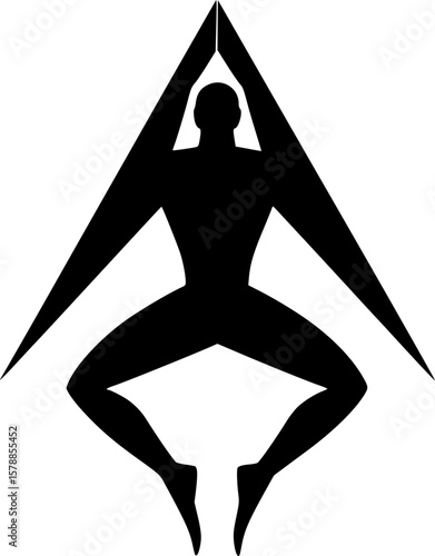 Gymnastics - High Quality Vector Logo - Vector illustration ideal for T-shirt graphic