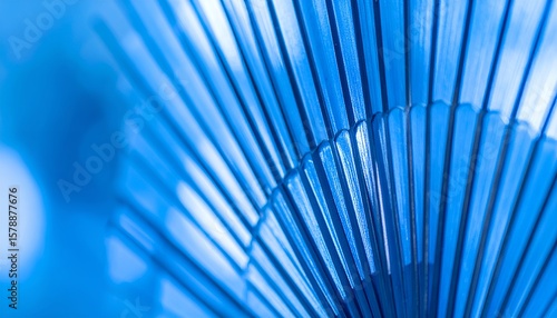 Abstract Blue Radial Lines Texture Background.