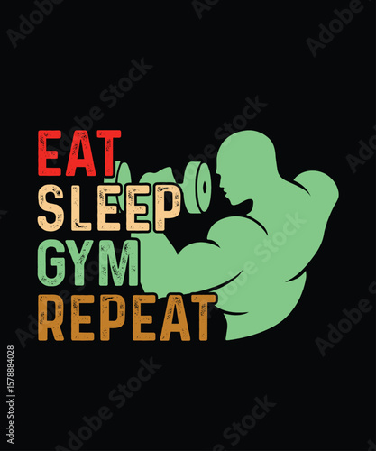 Gym T-shirt Design
