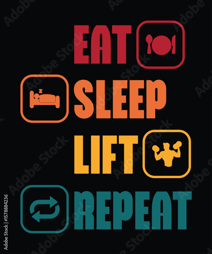 Gym T-shirt Design