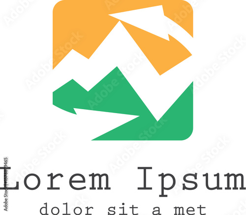 graphic chart logo Free Download graphic chart logo - GFXLoad