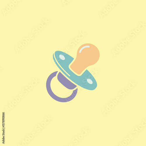 baby pacifier illustration