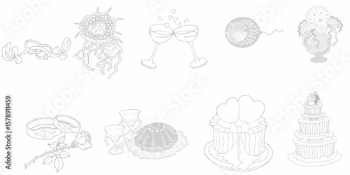 Seamless gray pattern of Easter eggs. White seamless pattern with animal footprints. men track on a white background. Vector illustration. Tropical leaves isolated on white.