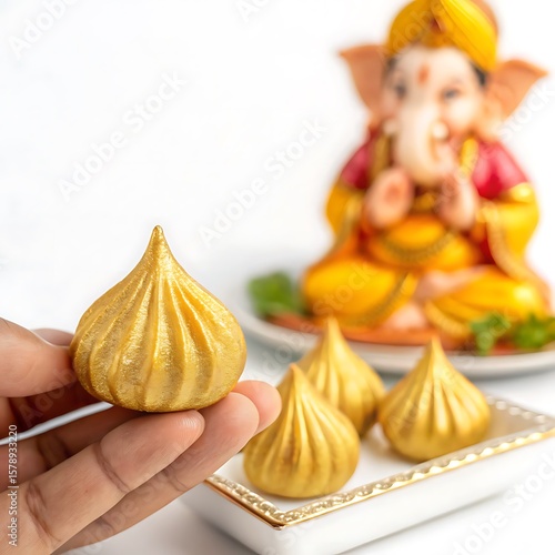 Golden Modak A Delicious Ganesh Chaturthi Treat