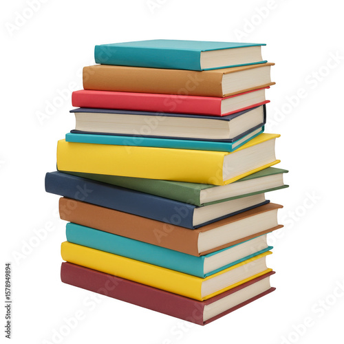 Wallpaper Mural Pile of Education Books Knowledge and Learning Isolated Transparent Torontodigital.ca