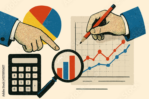 Analyzing Financial Performance Understanding Business Growth Through Data Visualization and Strategic Analysis Tools