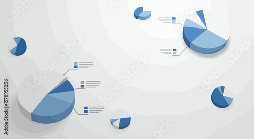 Visualizing Business Insights Through Dynamic Data Presentation Using Interactive Pie Chart Infographics and Statistical Analysis Tools