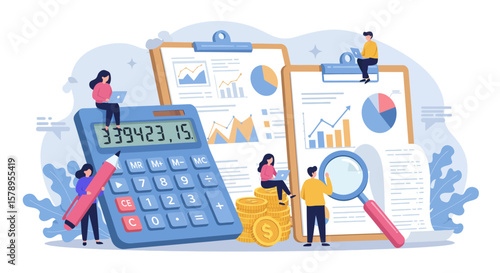 Financial Analysis and Business Growth Strategies Professionals Examining Charts and Graphs Illustrating Company Performance and Investment Opportunities for Economic Prosperity and Market Expansion