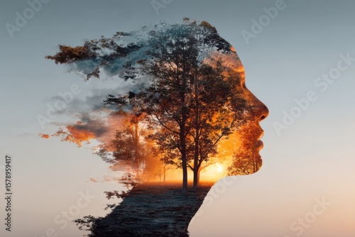 Explore the connection between nature and personal growth in psychological reflection