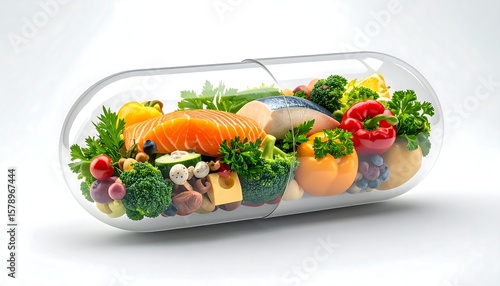 Healthy food capsule