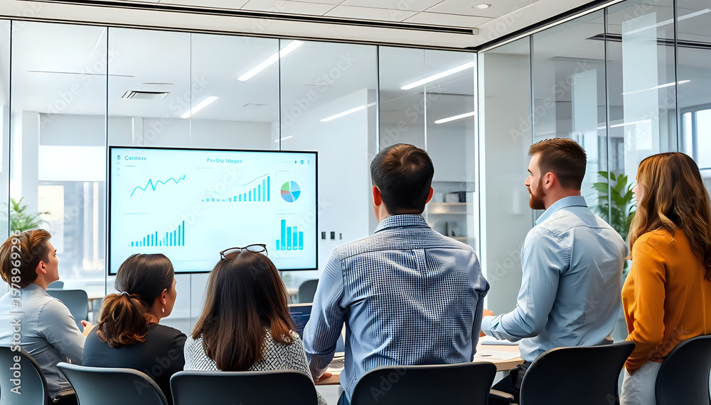 Fototapeta premium business people in a meeting
