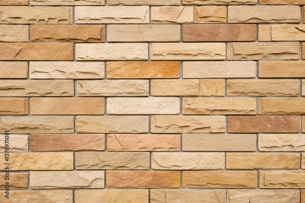 Natural Sandstone Brick Wall Texture Background Natural Sandstone Brick Wall Texture Background