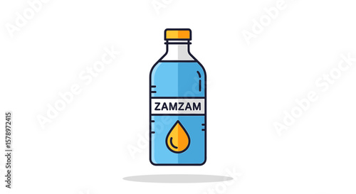 Blessed Zamzam Water Bottle Icon