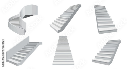 Cityscape Silhouette Collection Vector Set of Urban Skyline Illustrations for Design Projects and Backgrounds