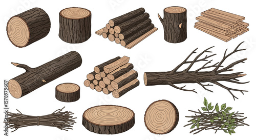 Cityscape Silhouette Collection Vector Set of Urban Skyline Illustrations for Design Projects and Backgrounds