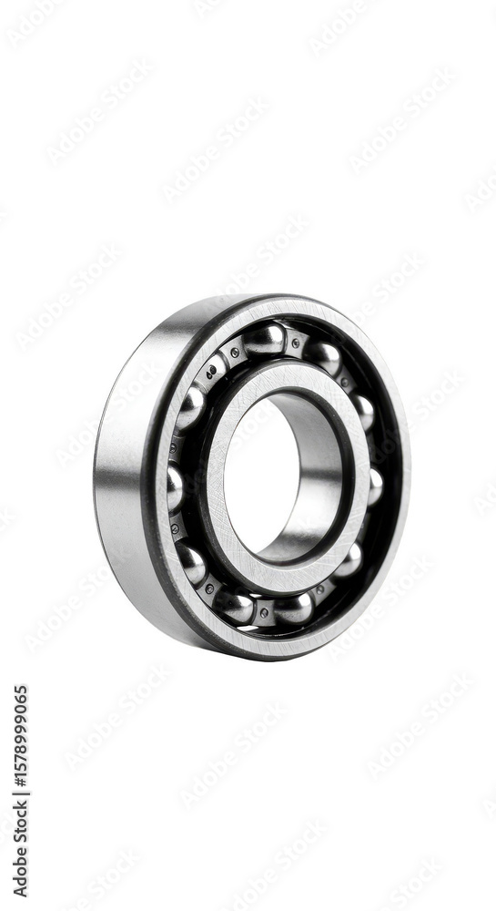 Isolated Mechanical Bearing Detailed Silver Metal Steel Precision Isolated Mechanical Bearing Detailed Silver Metal Steel Precision