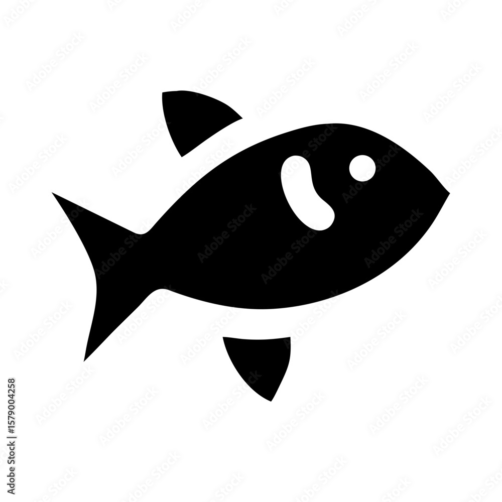 Fototapeta premium Magur fish icon
