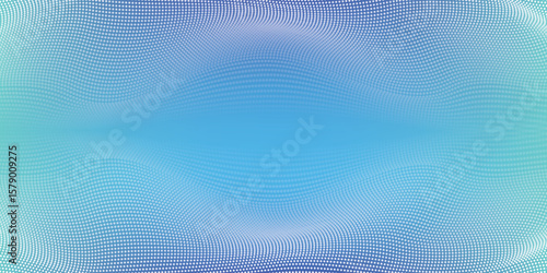 Abstract Clockwise shallow Swirl green purple and white combination color