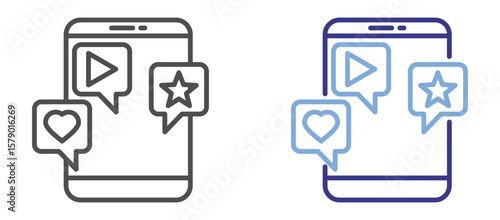 Social Media icon color