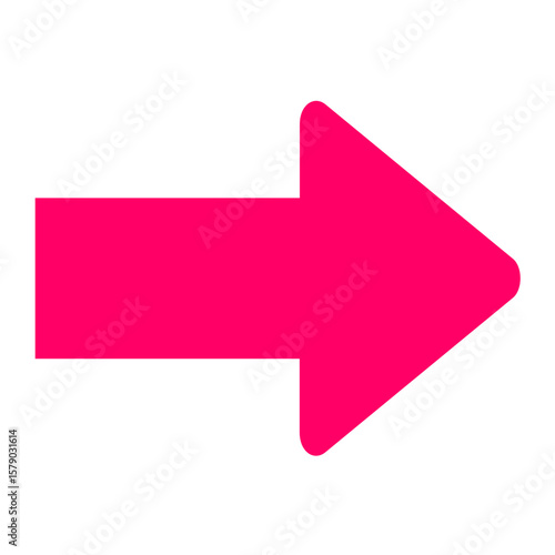 Right Arrow Vector Design Icon Style