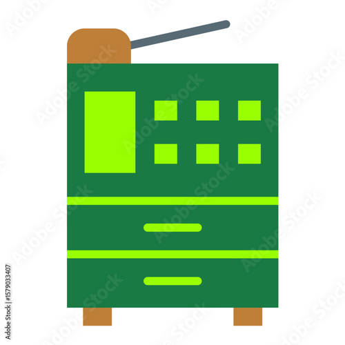 Photocopier Vector Design Icon Style
