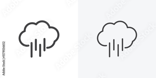 Steam icon. collection of editable stroke line and solid flat styles.