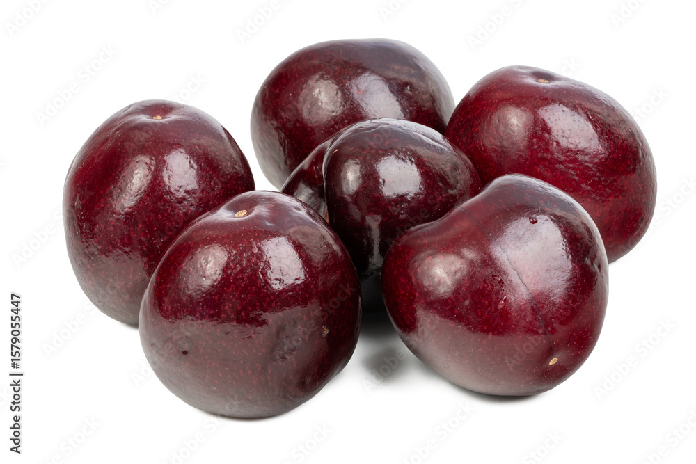 The High-resolution cherry photo taken with split-focus technique. The High-resolution cherry photo taken with split-focus technique.