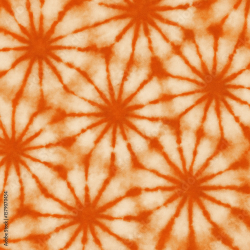 Seamless Print Shibori pattern and tie-dye allover textile Shibori allovers pattern design