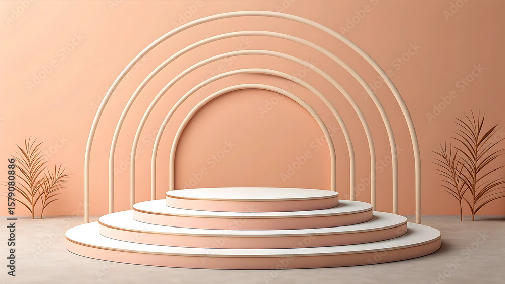 Obraz premium arch in the corridor